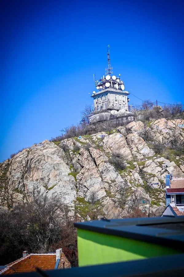 Cloud 6 -Top Center,360° View,Free Private Parking Plovdiv Apartment